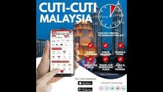 Cuti2 Malaysia. Download The Travel Malaysia on playstore. IOS coming soon.