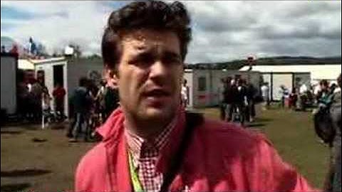 NME Video: Jack Penate @ T In The Park 2007.
