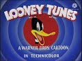 Looney Tunes 1944 Opening Daffy Duck