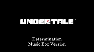 Download lagu Determination - Undertale | Music Box Cover 1 Hour Loop