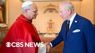Pope Leo and King Charles make history by praying together