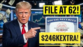 🚨URGENT🚨 7 REASONS You MUST Claim Social Security at 62! 💰Increase $246,000! SSI,SSDi,VA,Survivors📈