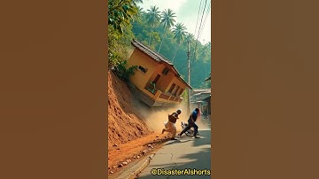 AI-Generated Educational Short | Disaster Awareness #landslide #disaster #shortvideo