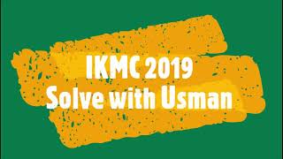 IKMC 2019 (Ecolier) Q9 solution