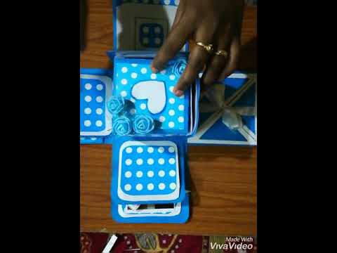 Blue them 3layers explosion box