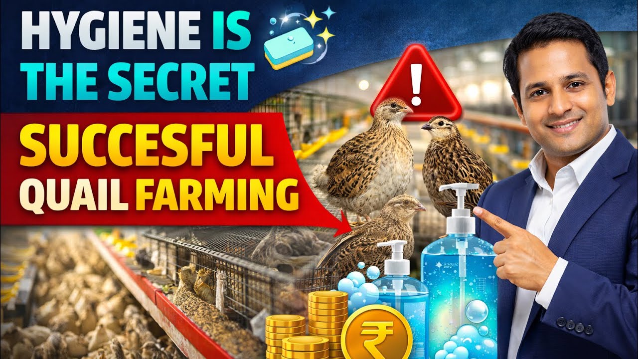 Why Hygiene is the Secret to a Successful Quail Farm 🧼✨