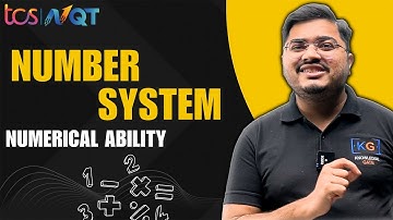 TCS Numerical Ability - NUMBER SYSTEM Questions | TCS 2025 Preparation