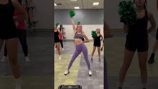 Freeland varsity Pom tryout routine part one
