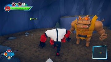 Ben 10: Power Trip Gameplay Walkthrough (Mission Lumberyard Log Lugging) Part 9