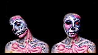 Pop Art Cartoon Zombie - Makeup Tutorial