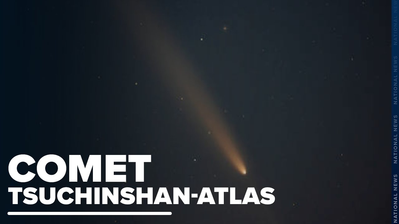 Did you manage to view the rare sighting of Comet A3?