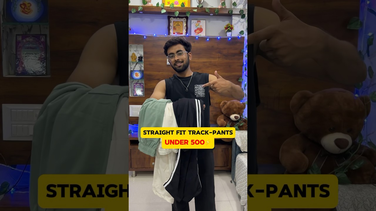 Trackpants under ₹500🔥 | Check channel bio for links📩🤝 | 