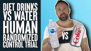 Diet Soda VS Water: A New Human Randomized Control Trial | Educational Video | Biolayne