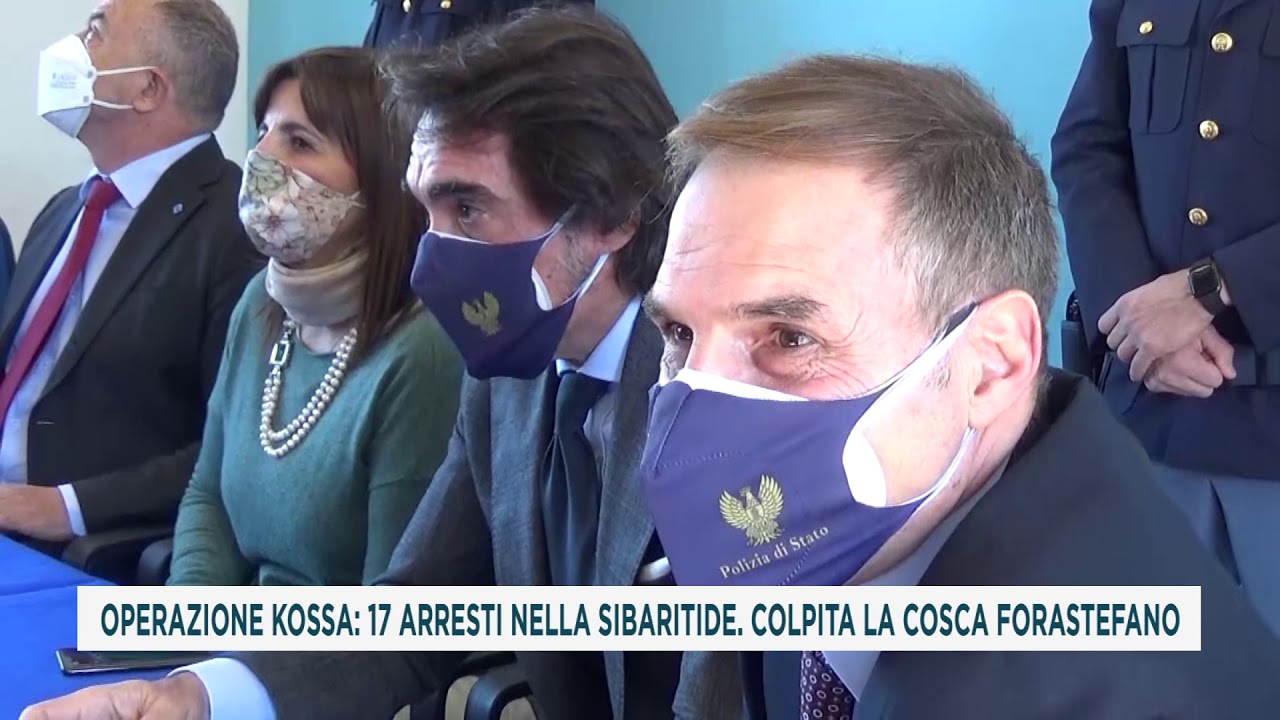 OPERAZIONE KOSSA: 17 ARRESTI NELLA SIBARITIDE  COLPITA LA COSCA FORASTEFANO