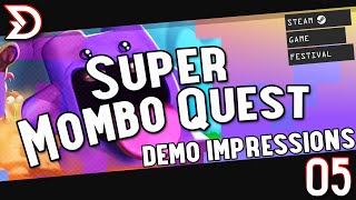 05 — Steam Game Festival (Feb 2021) | Super Mombo Quest (Demo First Impressions) screenshot 3