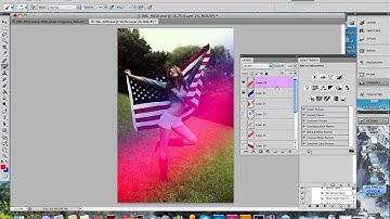 Adding Lens Flare and Color to Photography - Photoshop Tutorial