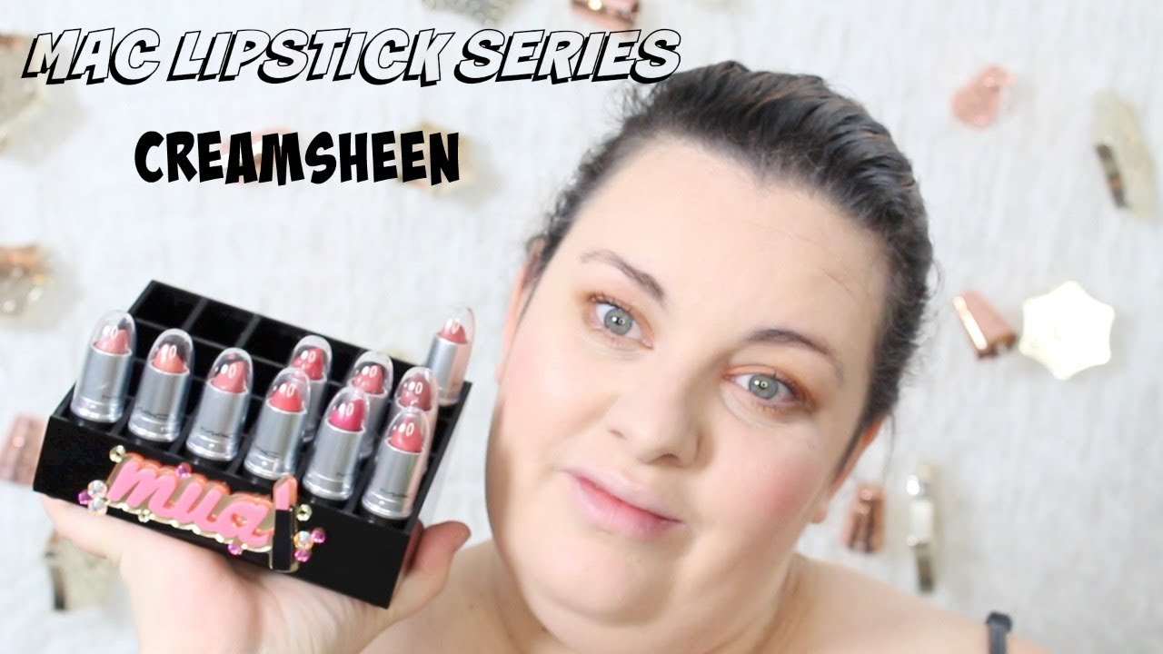 MAC Lipstick Collection - Creamsheen