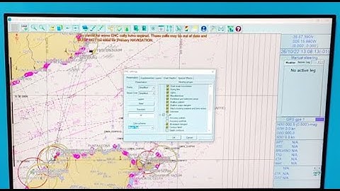 Customization of the All-Information Display on the ECDIS Simulator