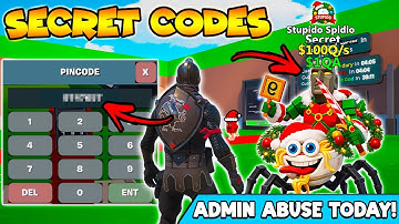 *NEW* Christmas Update Secret Codes Fortnite Steal The Brainrot Admin Abuse! (New Secret Codes)