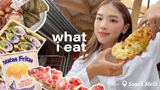 South melbourne market food｜MELBOURNE VLOG 🦞✨🇦🇺 🍱🍕