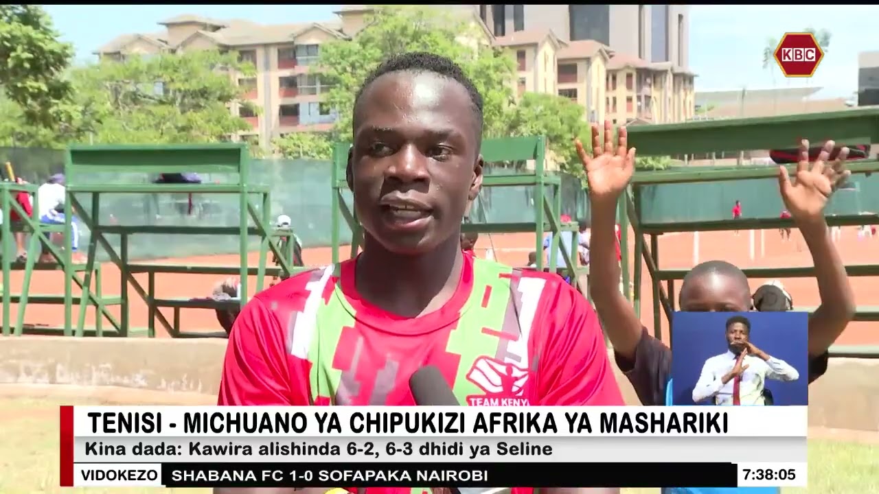 Tenisi Michuano ya Chipukizi Afrika Mashariki I Wakenya Okuku na Kawira watwaa taji nyumbani