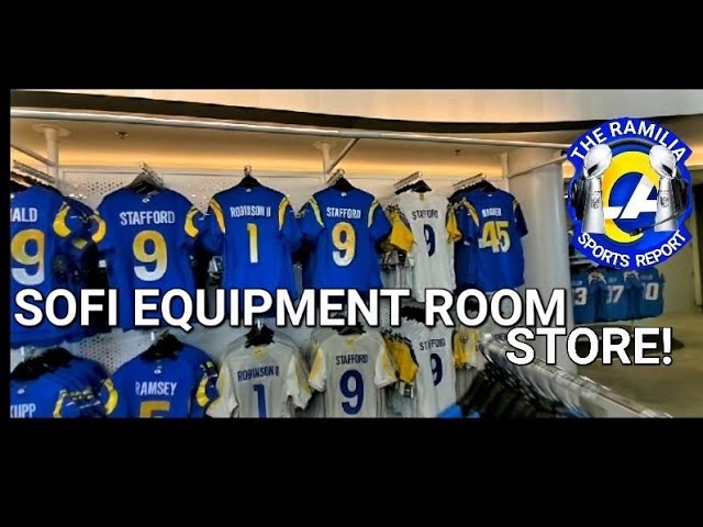 SoFi Stadium Equipment Room store! Updated 6-5-22 