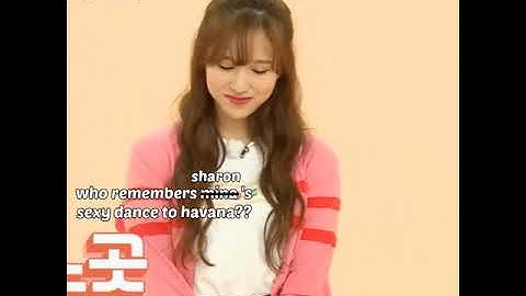 Mina transformation to sharon 😱😱 #twice #mina