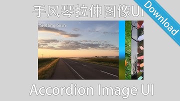 Unity3D Accordion Image UI