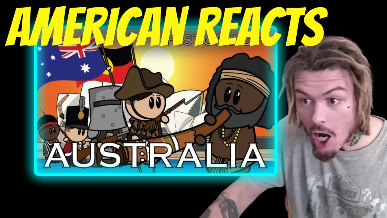 American Reacts | The Animated History of Australia