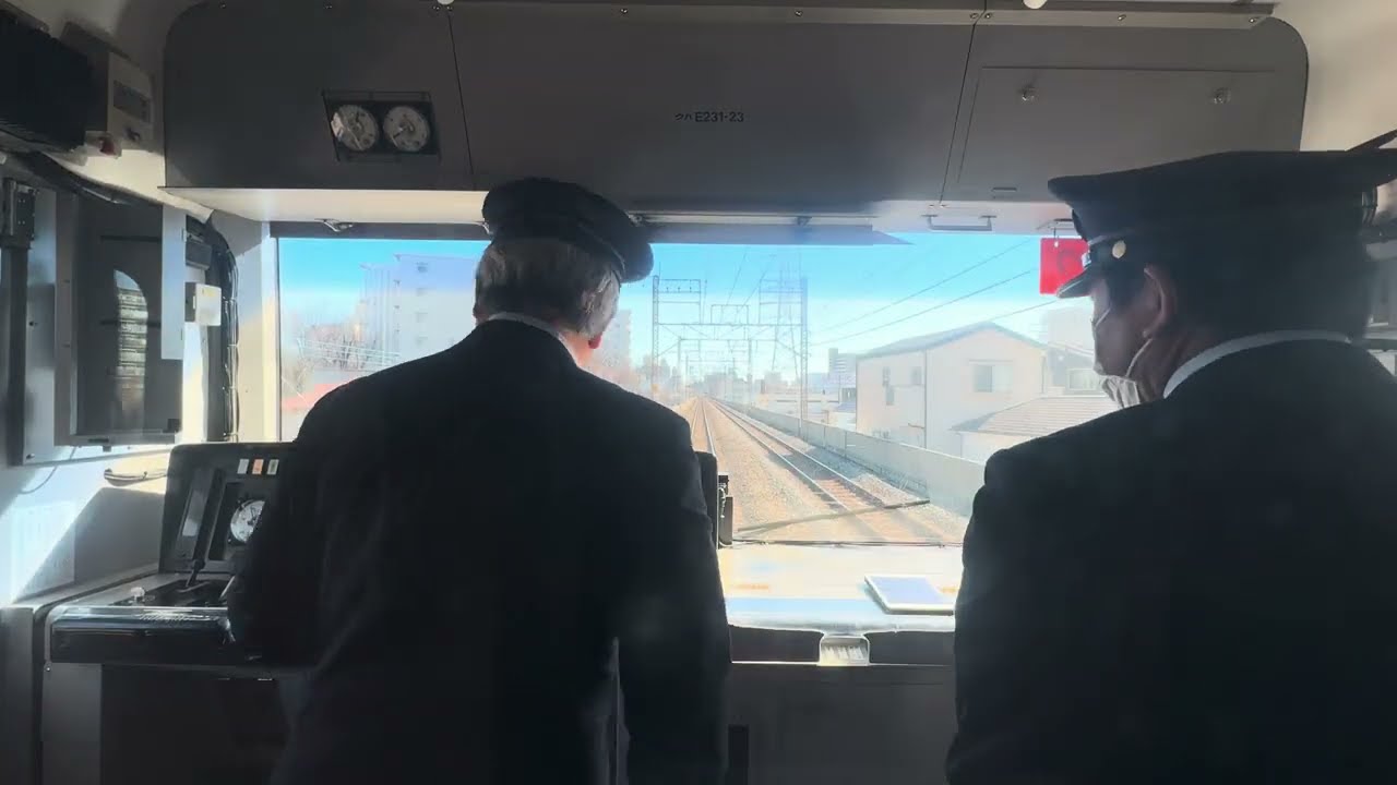 【運転再開してから42秒で再び運転見合わせ】2024年1月27日　武蔵野線各駅停車南船橋行　運転再開から再び運転見合わせをし、再度運転再開から新松戸駅でドアを開けるまで