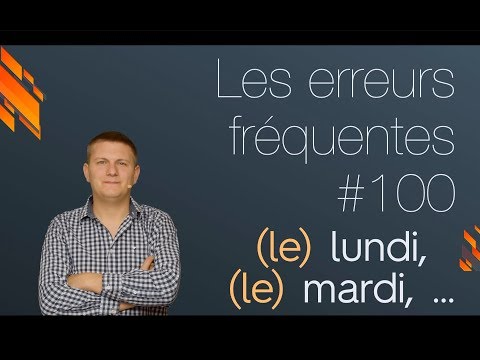 Vidéo: Comment ça marche le mardi ?