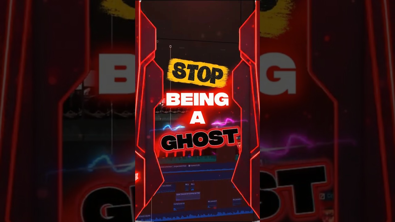 STOP BEING A GHOST The New Standard of Editing