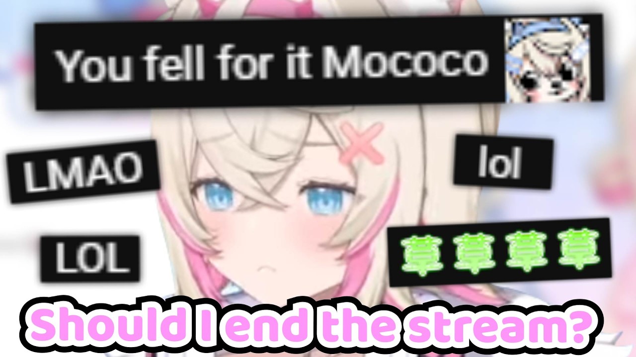 Mococo Was TOO ADORABLY GULLIBLE and Fell for Chat's 6 7 Troll