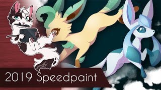 Winter and Spring [Speedpaint] @Kestrill