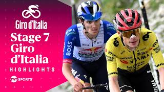 FIRST MAJOR SUMMIT FINISH 😅 | 2026 Men's Giro d'Italia Stage 7 Race Highlights | TNT Sports Cycling