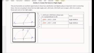 2-4S A Linear Pair Sums to Two Right Angles