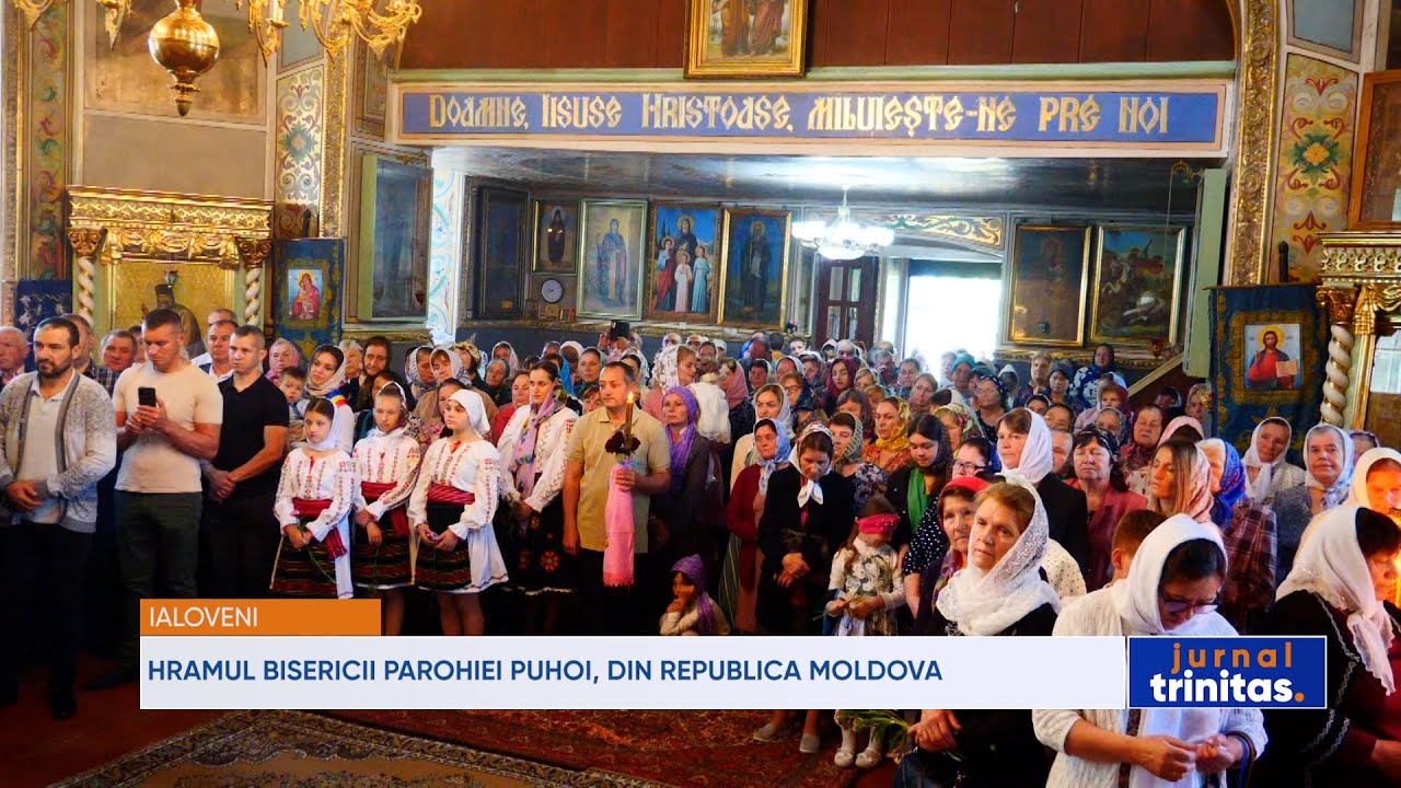 Hramul bisericii Parohiei Puhoi, din Republica Moldova