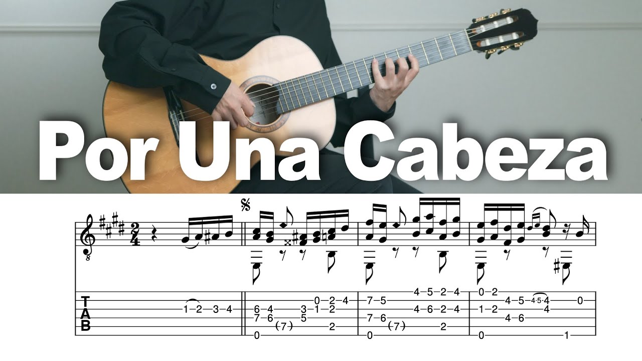 Por una Cabeza - Carlos Gardel | TAB