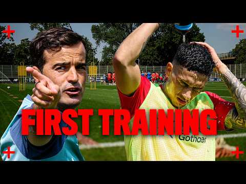 BEST OF first training session of 2026/27 at Bayer 04 – Highlights & Interview with Aleix Garcia