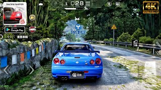Racing Master Gameplay 4k Max Graphics Nissan Skyline GTR R34 🔥 screenshot 2