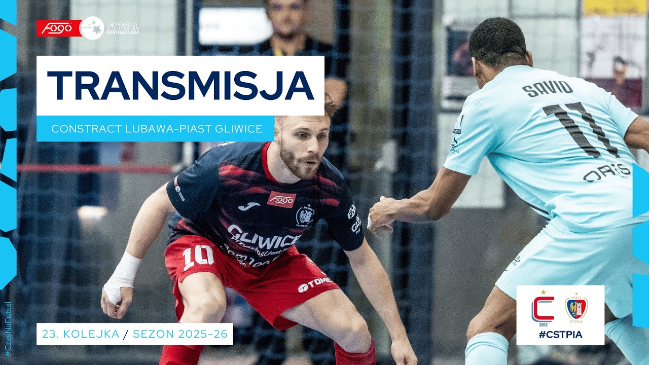 CONSTRACT LUBAWA-PIAST GLIWICE| NA ŻYWO | 23. KOLEJKA 2025/26