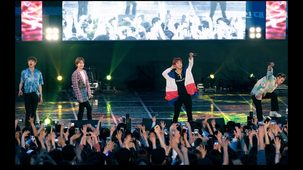 위너(WINNER) ISLAND 아일랜드 4K 60P 직캠 용인대축제 190530 락뮤직