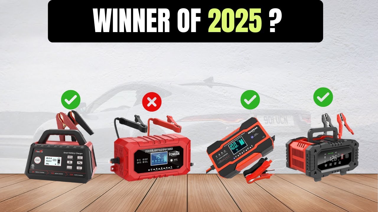 Best Car Battery Chargers 2025 🔋 Never Get Stuck Again! - YouTube