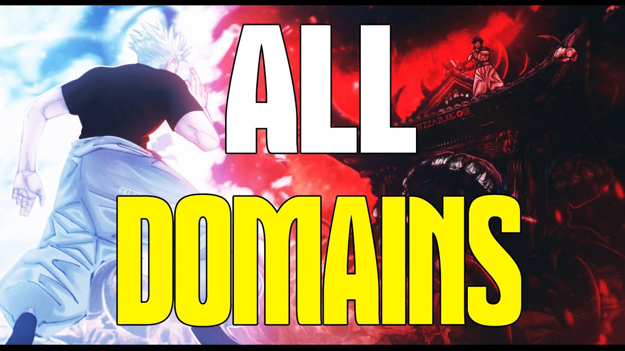 Explaining All Domain Expansions Jujutsu Kaisen YouTube Explaining All Domain Expansions Jujutsu Kaisen YouTube