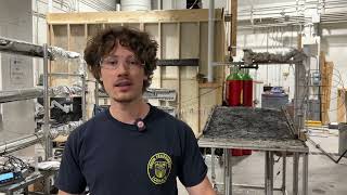 Students and faculty in WPI’s Fire Protection Engineering program research wildfires