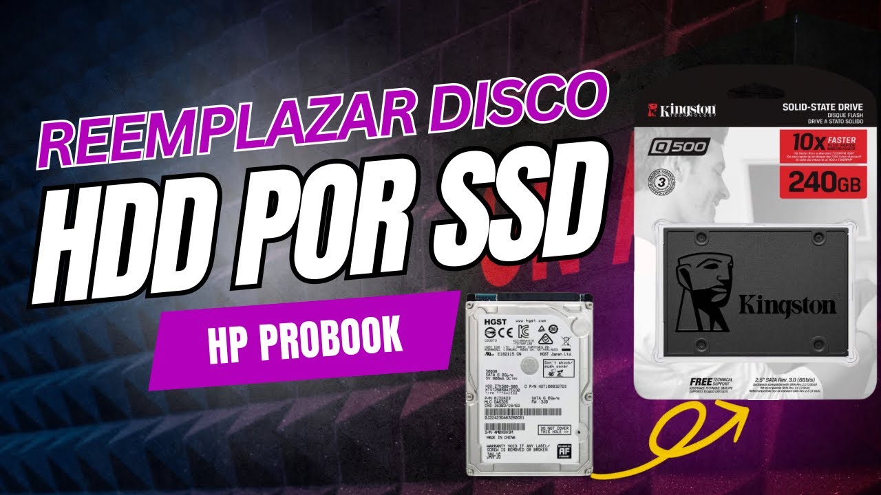 Cómo cambiar HDD por SSD en HP ProBook 430 G7 (Guía Paso a Paso)