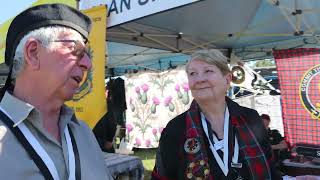Stephanie Woollard OAM Interviews Clan Sinclair @ Melbourne Highland Games & Celtic Festival 2026