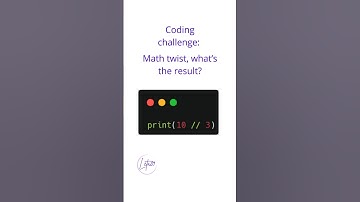 🐍 Python Coding Challenge #4 | Integer Division  #codingforbeginners