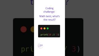 🐍 Python Coding Challenge #4 | Floor Division  #codingforbeginners