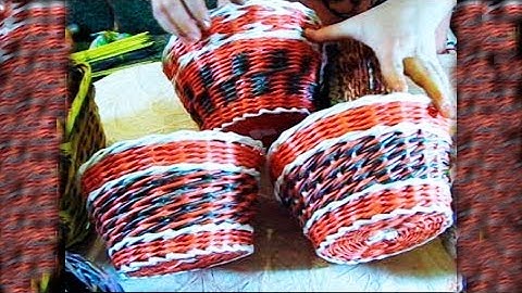 Layerwise newspaper weaving.  Part 1.